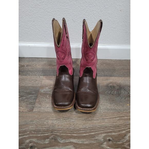 Roper Other - Roper Girls Pink Western Cowgirl Boots size 2 #3